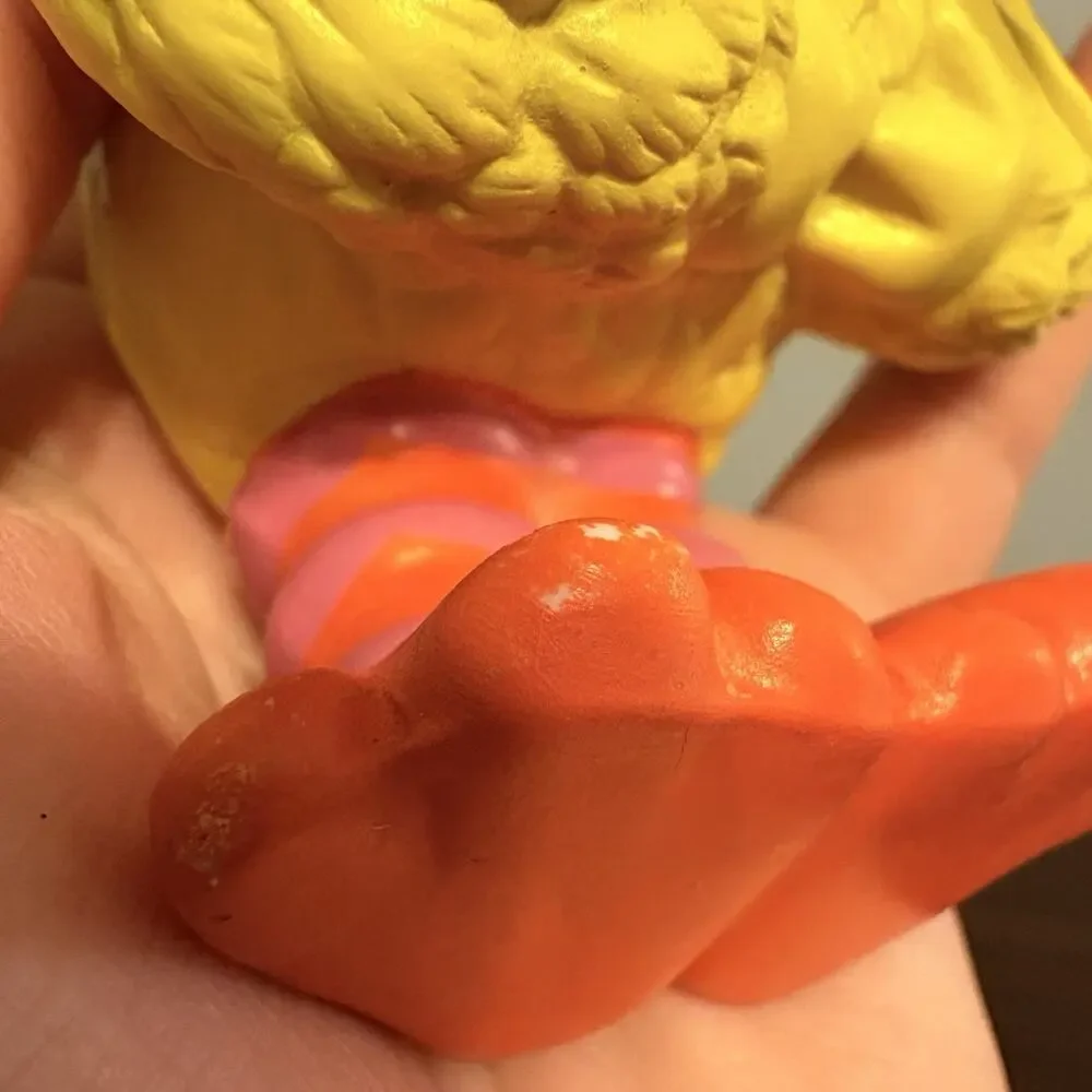 Ceramic Big Bird Toothbrush Holder